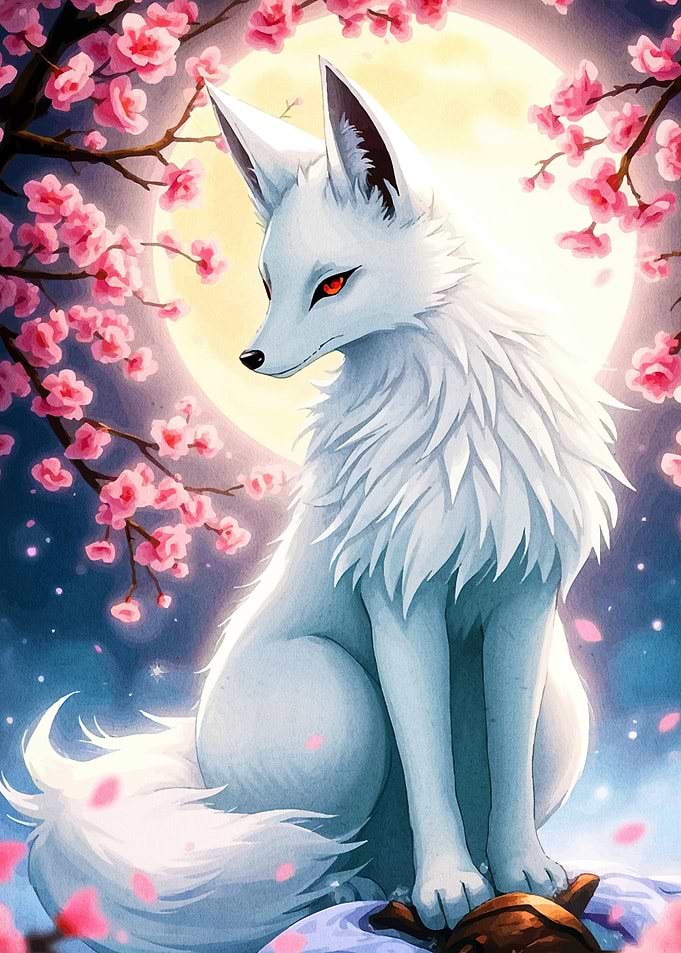 Fox Cherry Blossoms