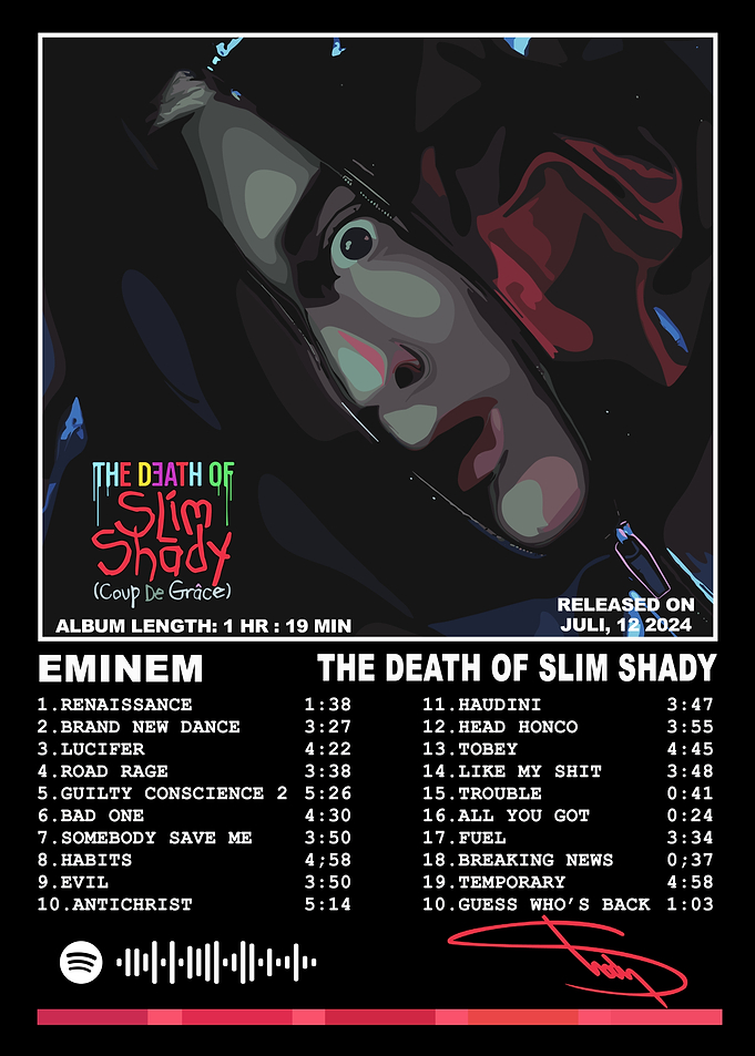 Eminem - The Death of Slim Shady 2024