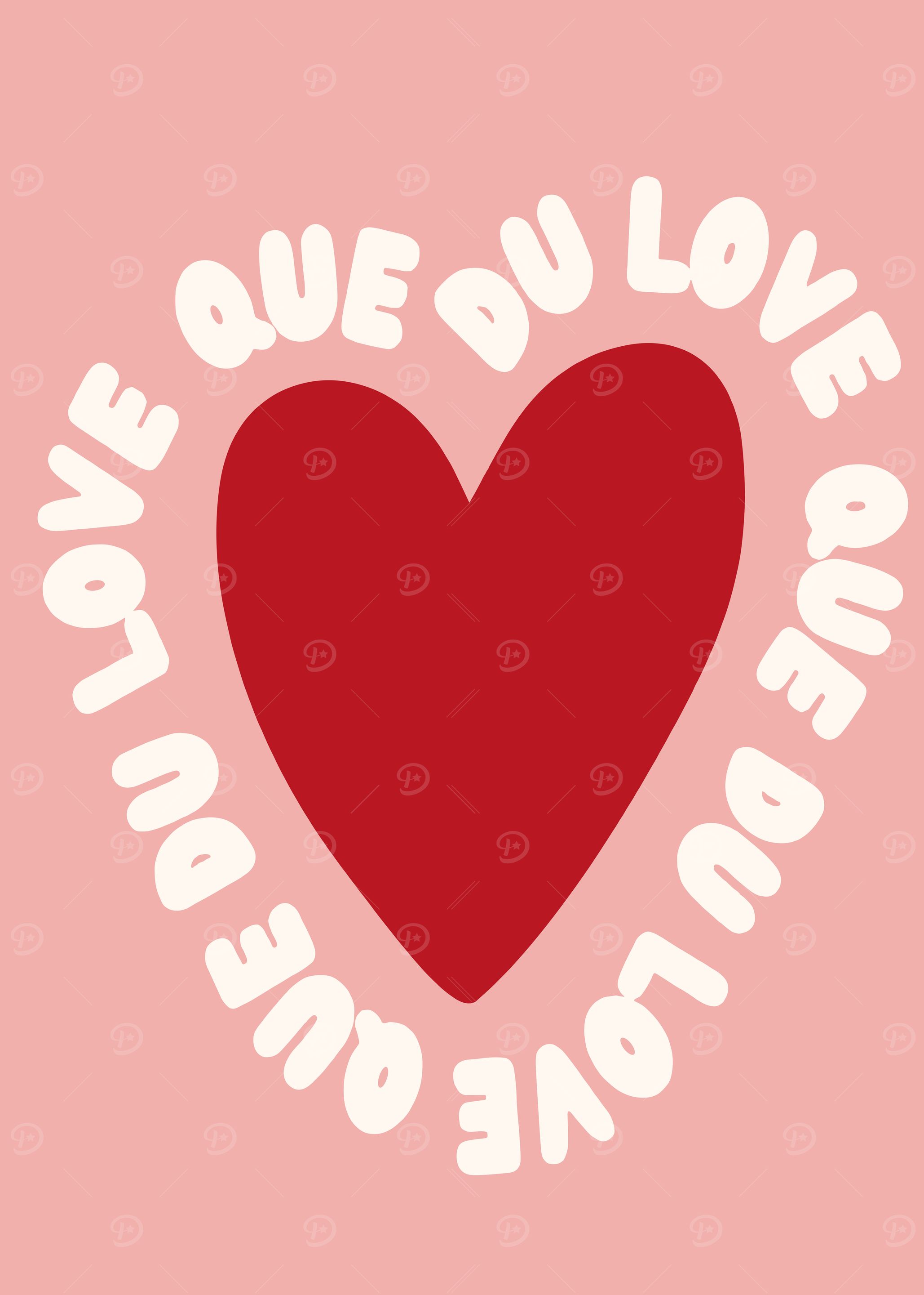 Que du Love Heart