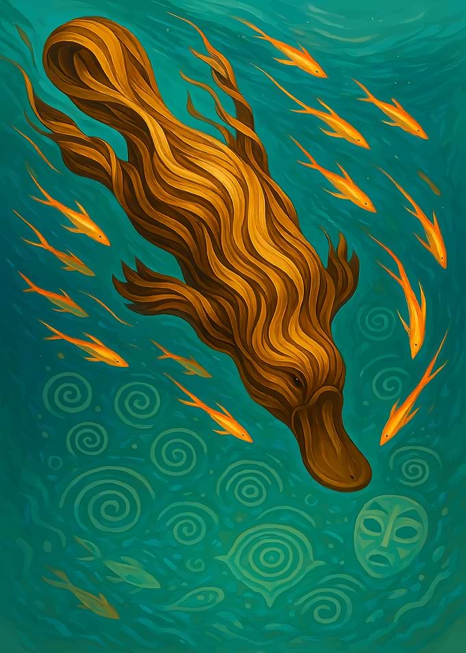 Glyph Swimmer