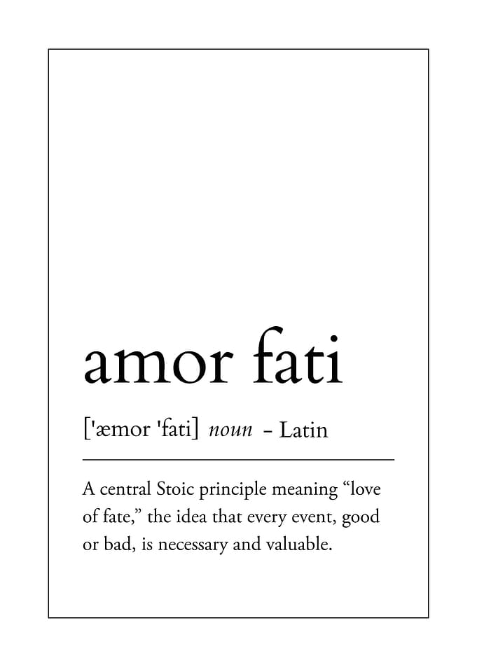 Amor Fati Definition