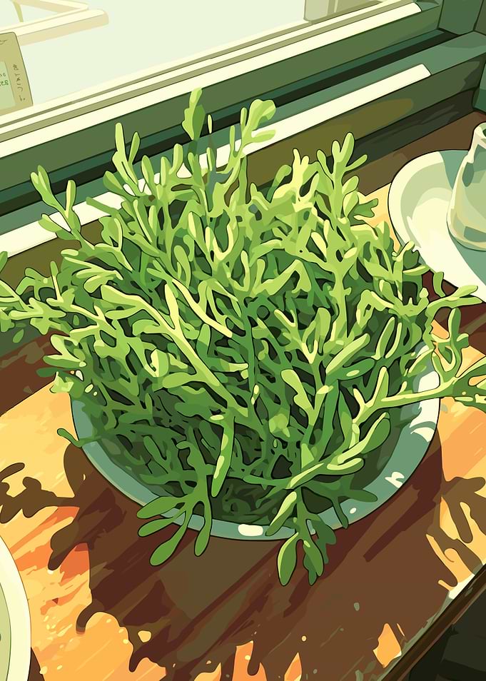 Green Plant by the Window