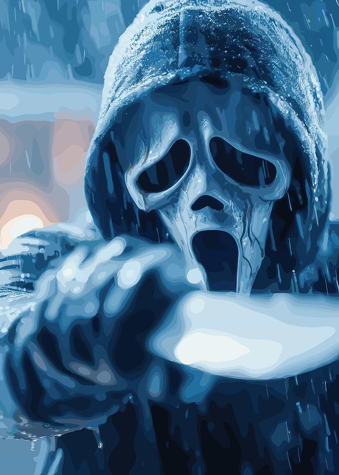 Ghostface in the Rain