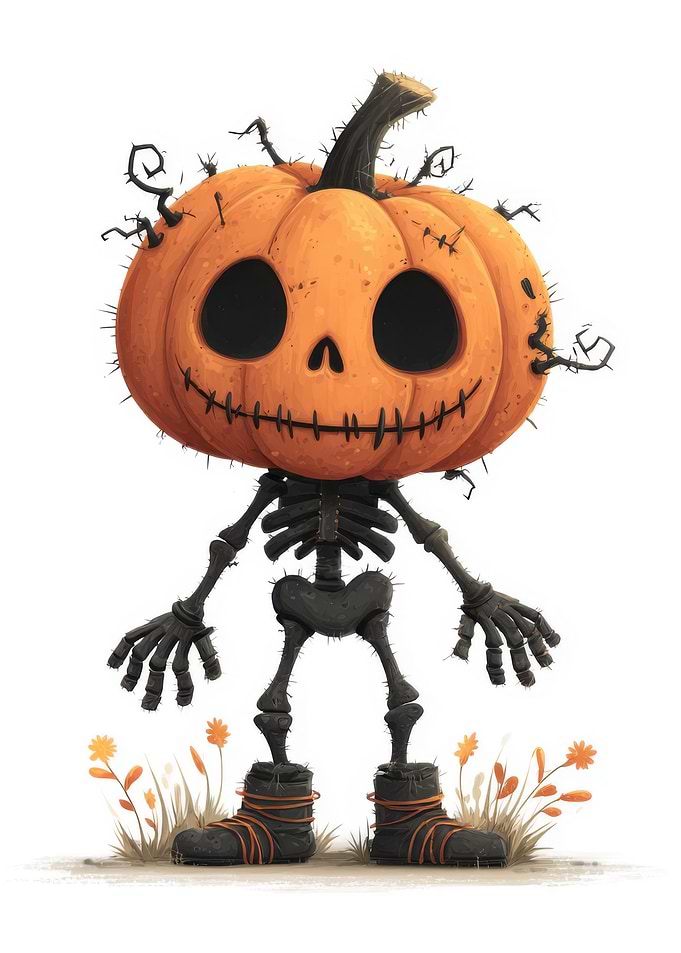 Pumpkin Skeleton