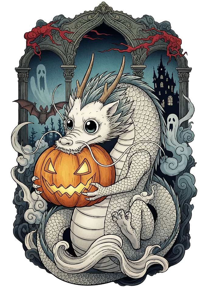 Dragon Pumpkin Halloween