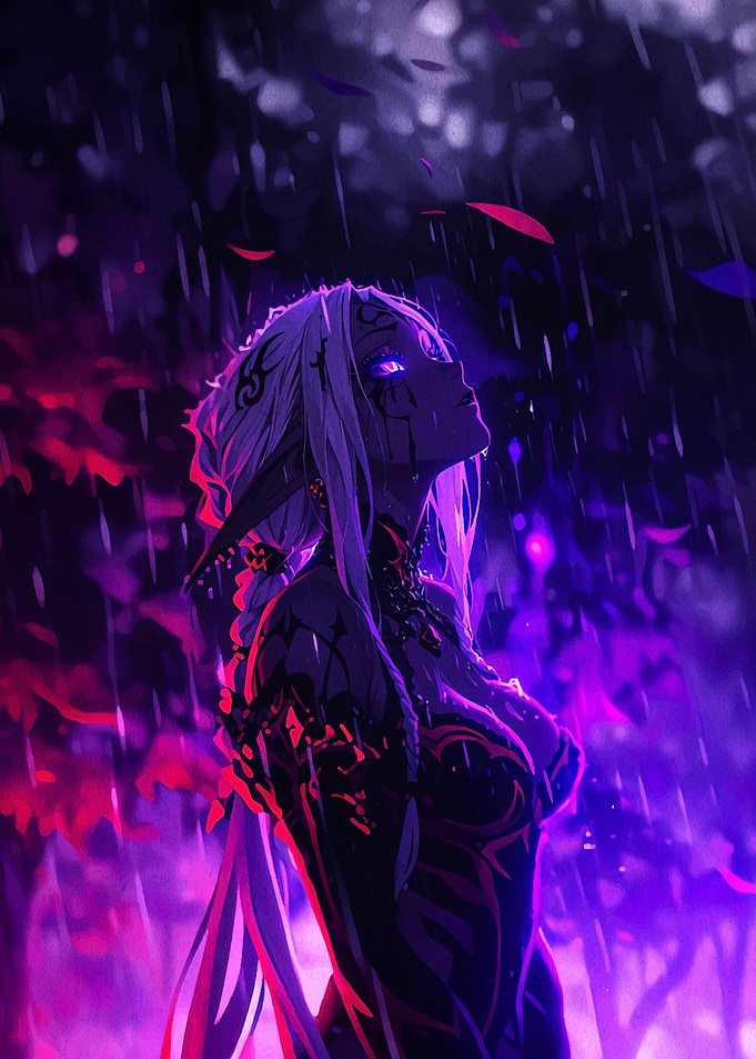 Elf in the Rain
