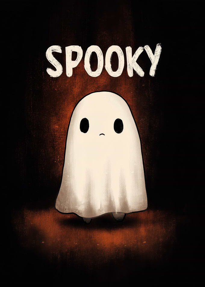 Cute Spooky Ghost