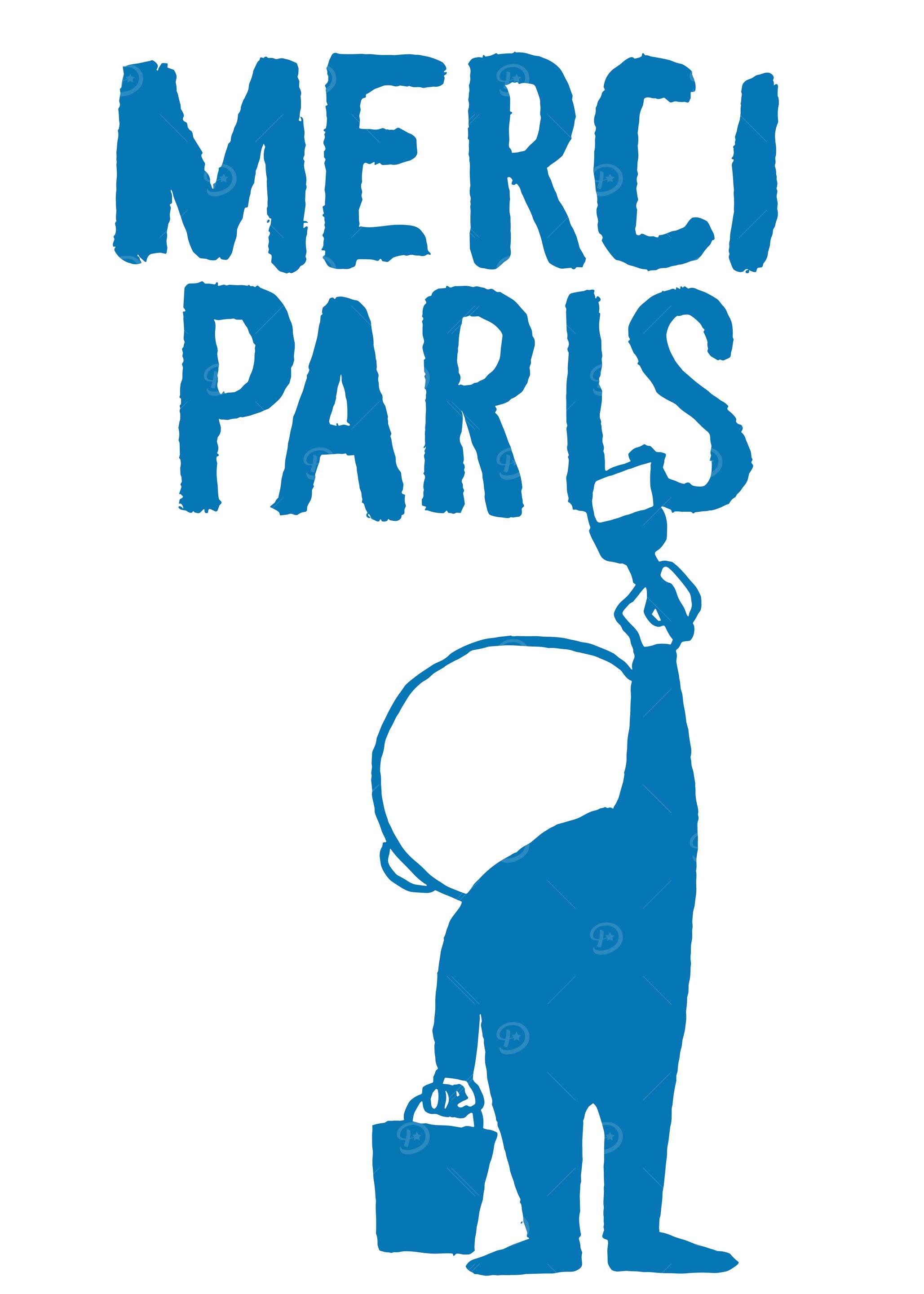 Merci Paris Illustration