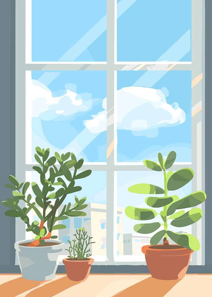 Plants by the Window