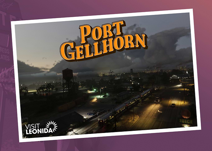 Port Gellhorn Postcard