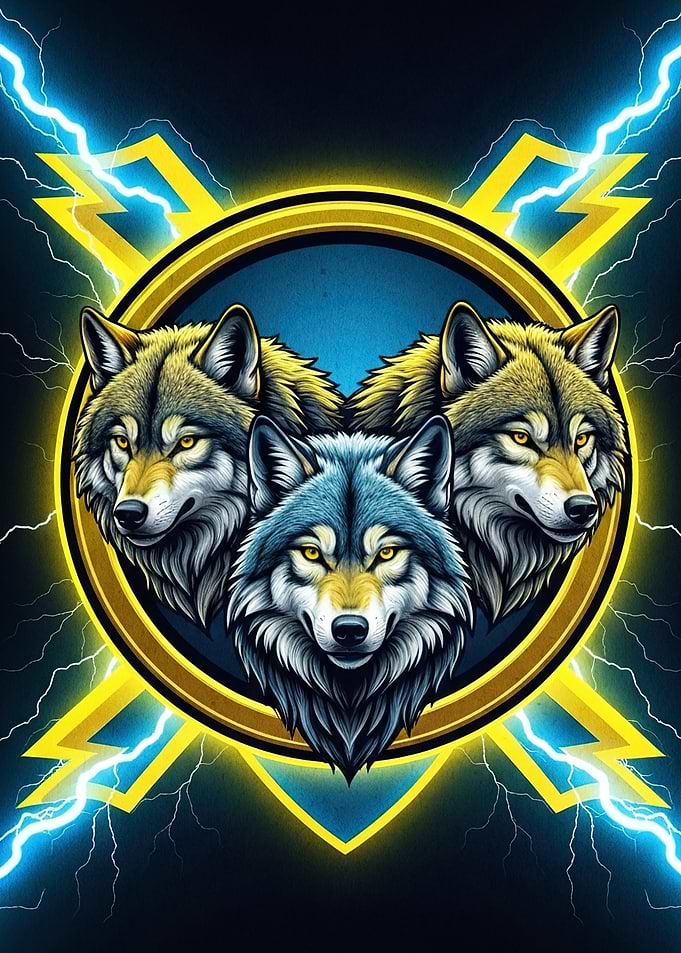 Wolves Emblem Lightning
