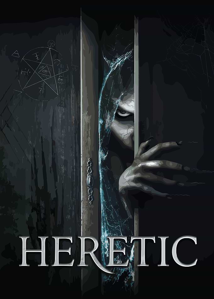 Heretic: Dark Fantasy Horror Illustration