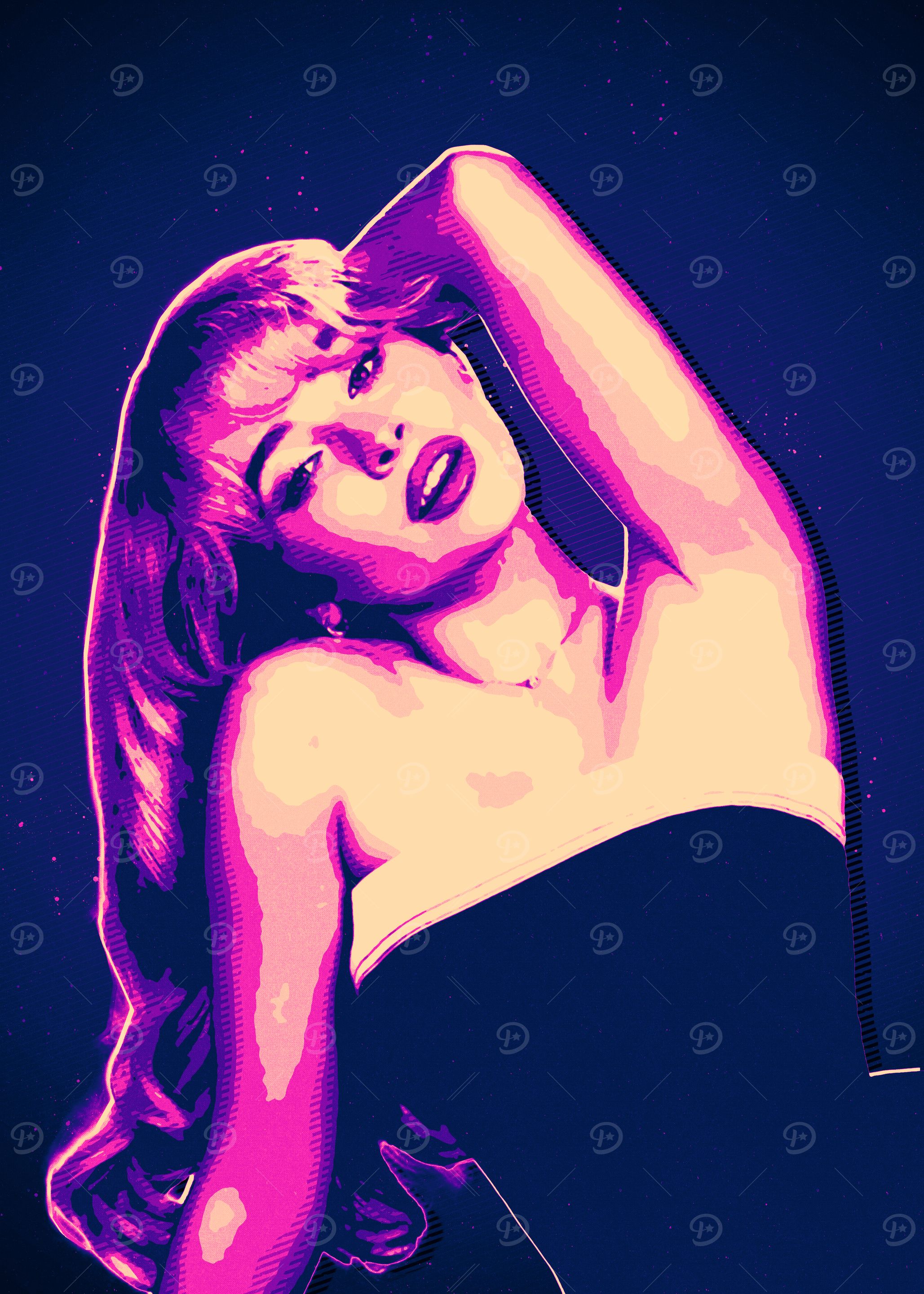 Sabrina Carpenter Pop Art