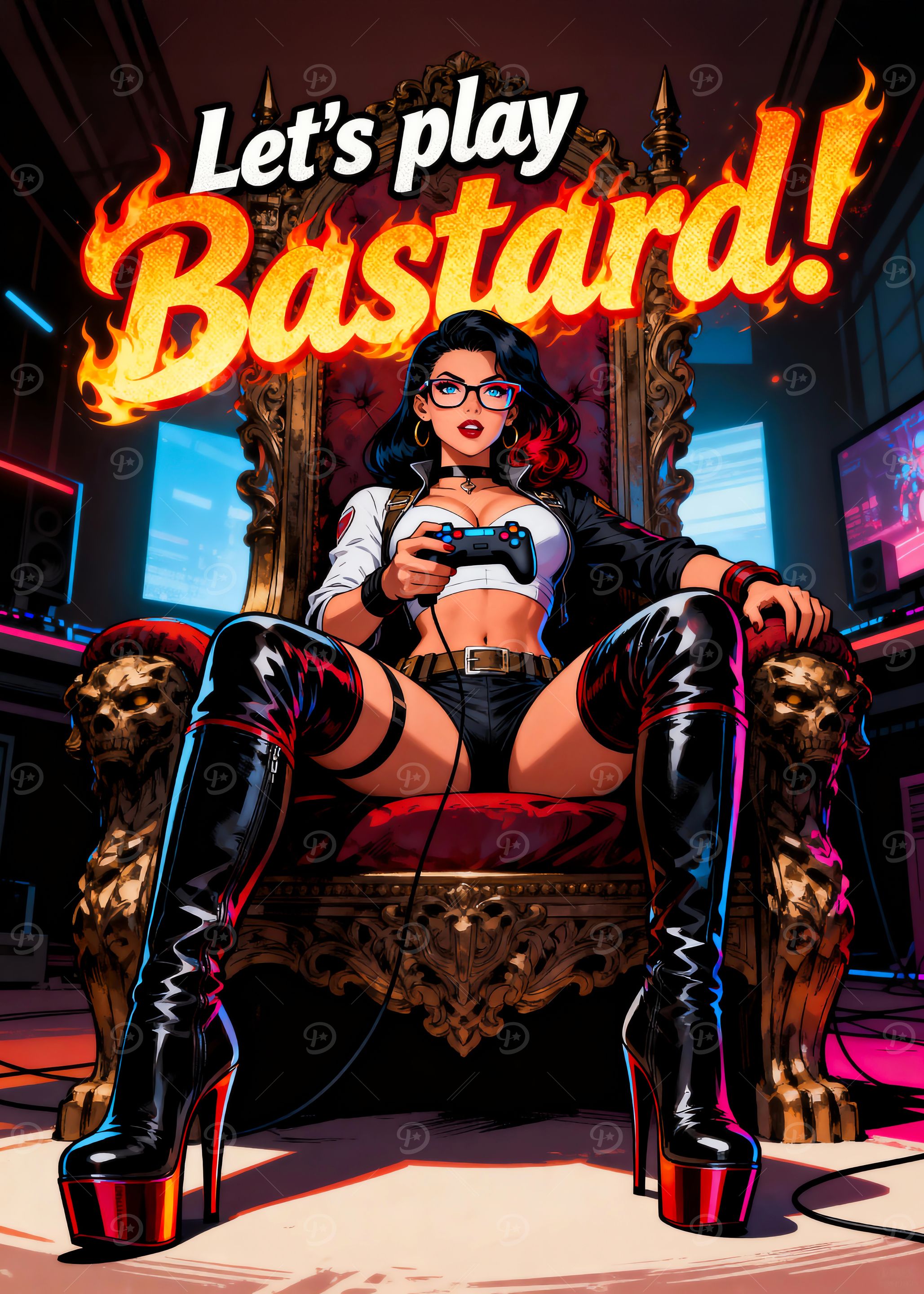 Let's play Bastard! Gaming Girl