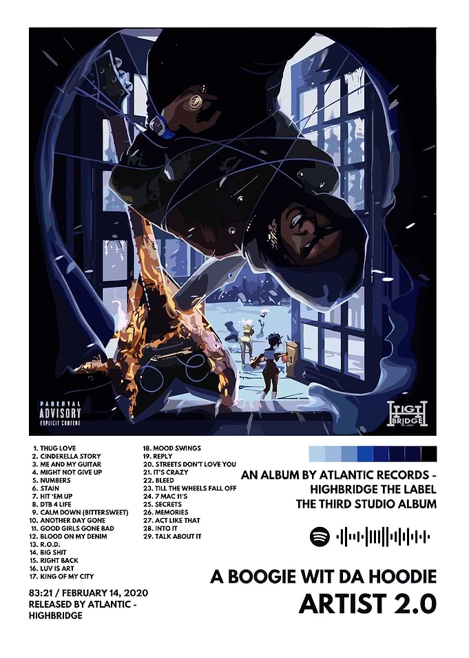A Boogie Wit Da Hoodie Album Art