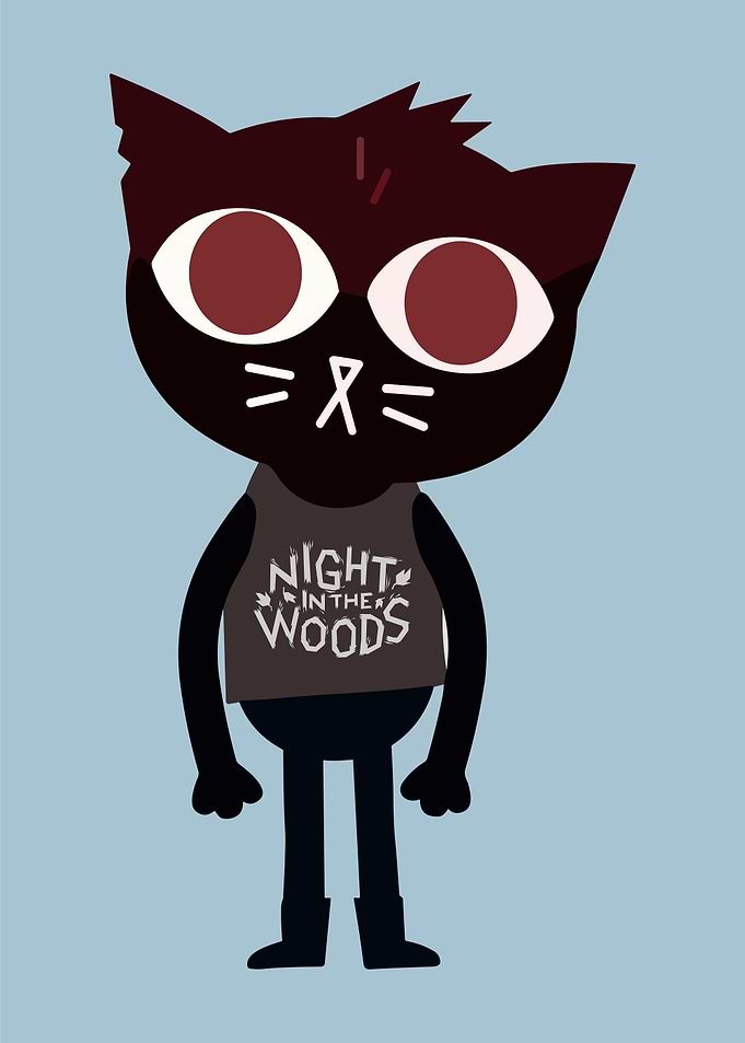 Night in the Woods Mae Borowski