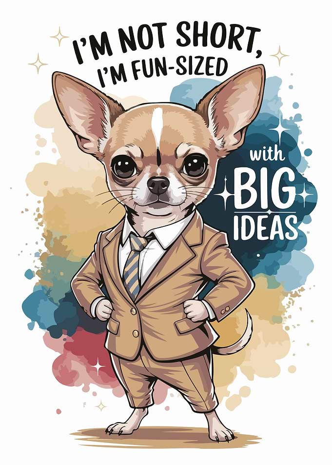 Fun-Sized Chihuahua with Big Ideas