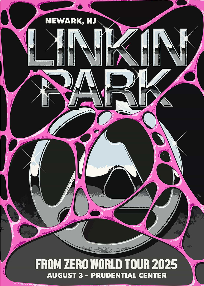 Linkin Park From Zero World Tour Poster