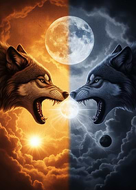 Yin and Yang Wolves