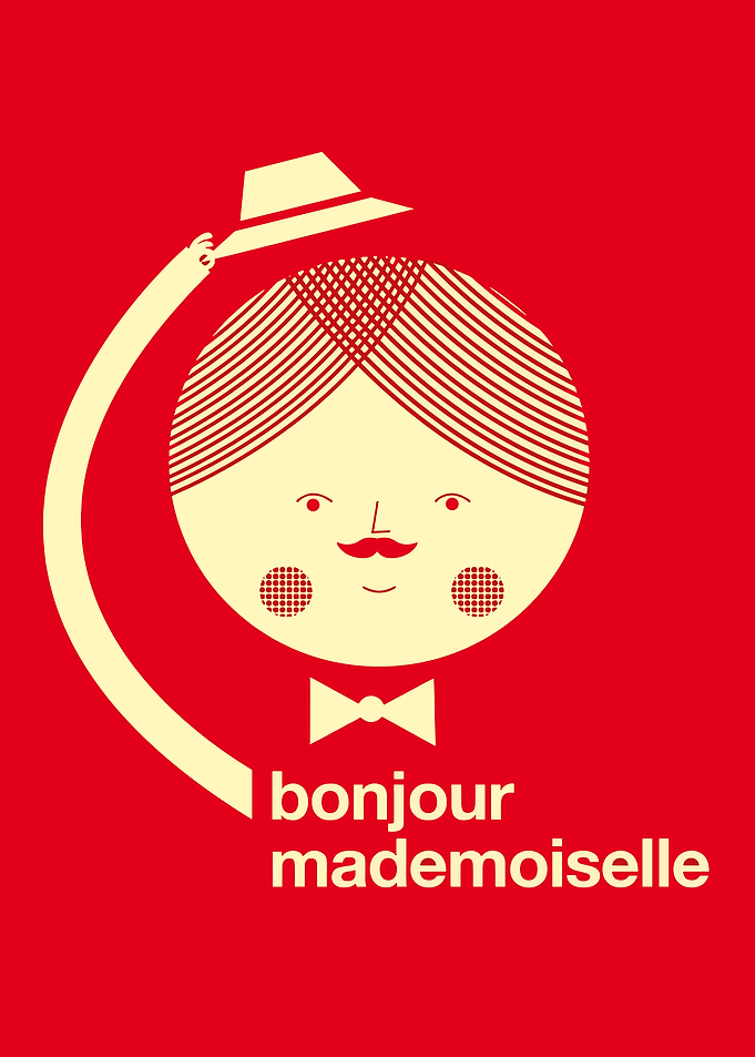 Bonjour Mademoiselle Illustration