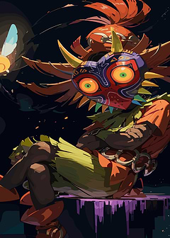 Majora's Mask Illustration