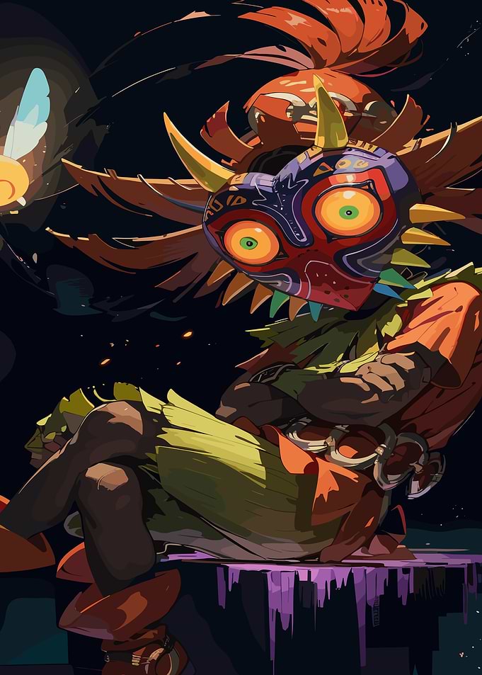 Majora's Mask Illustration