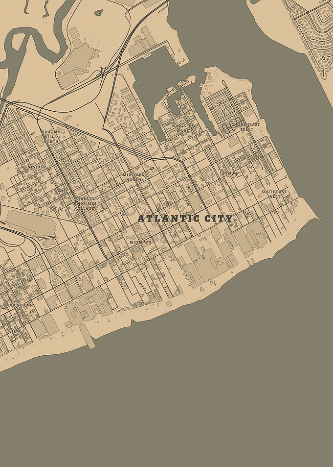 Vintage Atlantic City, New Jersey