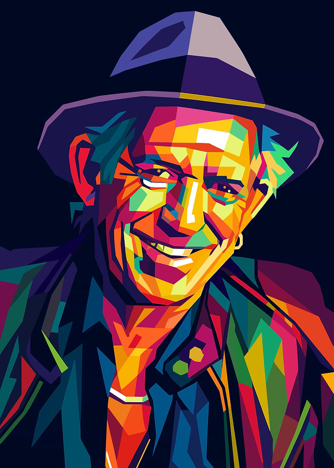 Ron Wood Wpap Art