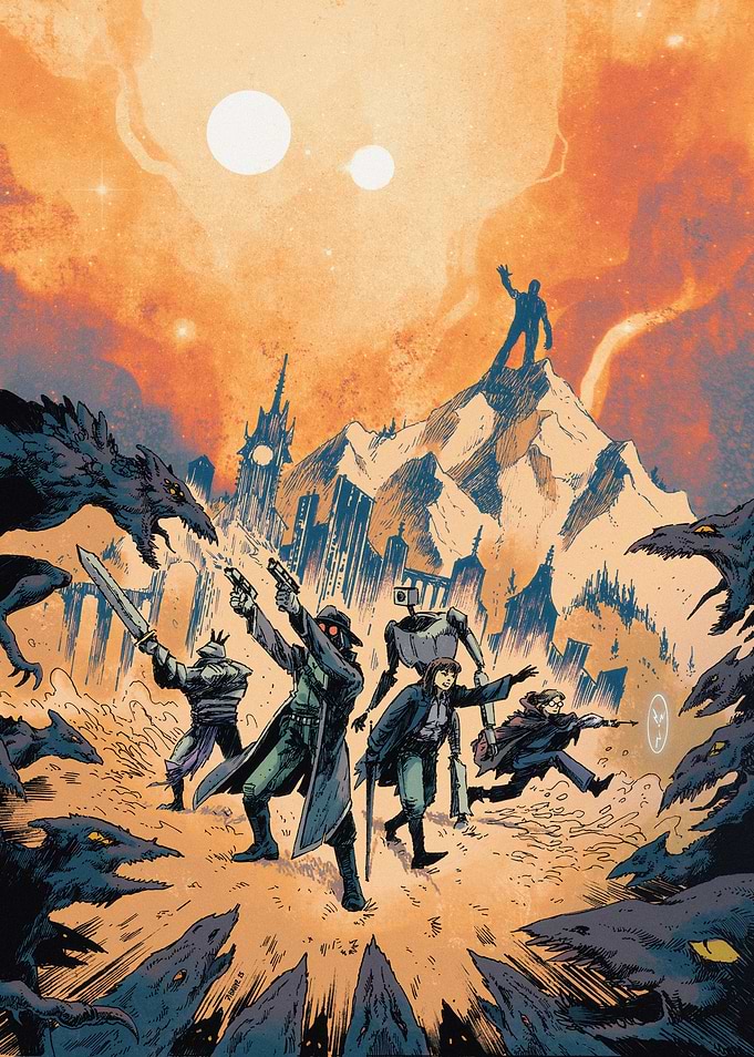 The Travellers Book 1 - 'Closing in' without Title/Credit
