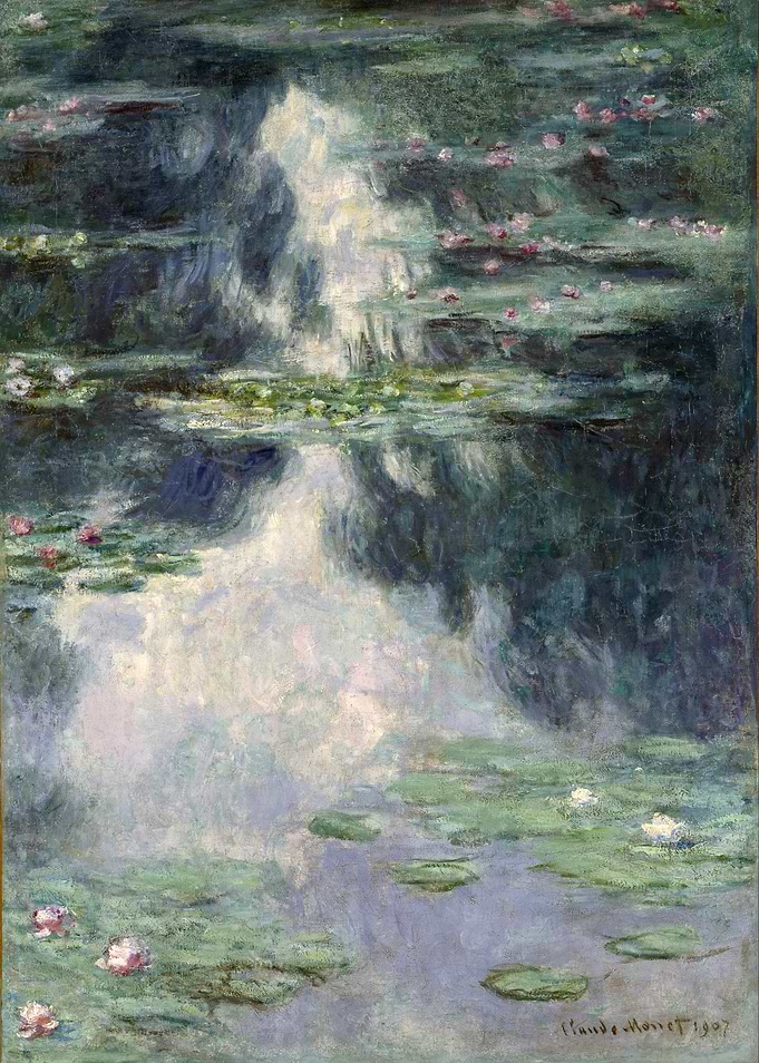 Water Lilies by Claude Monet, 1907