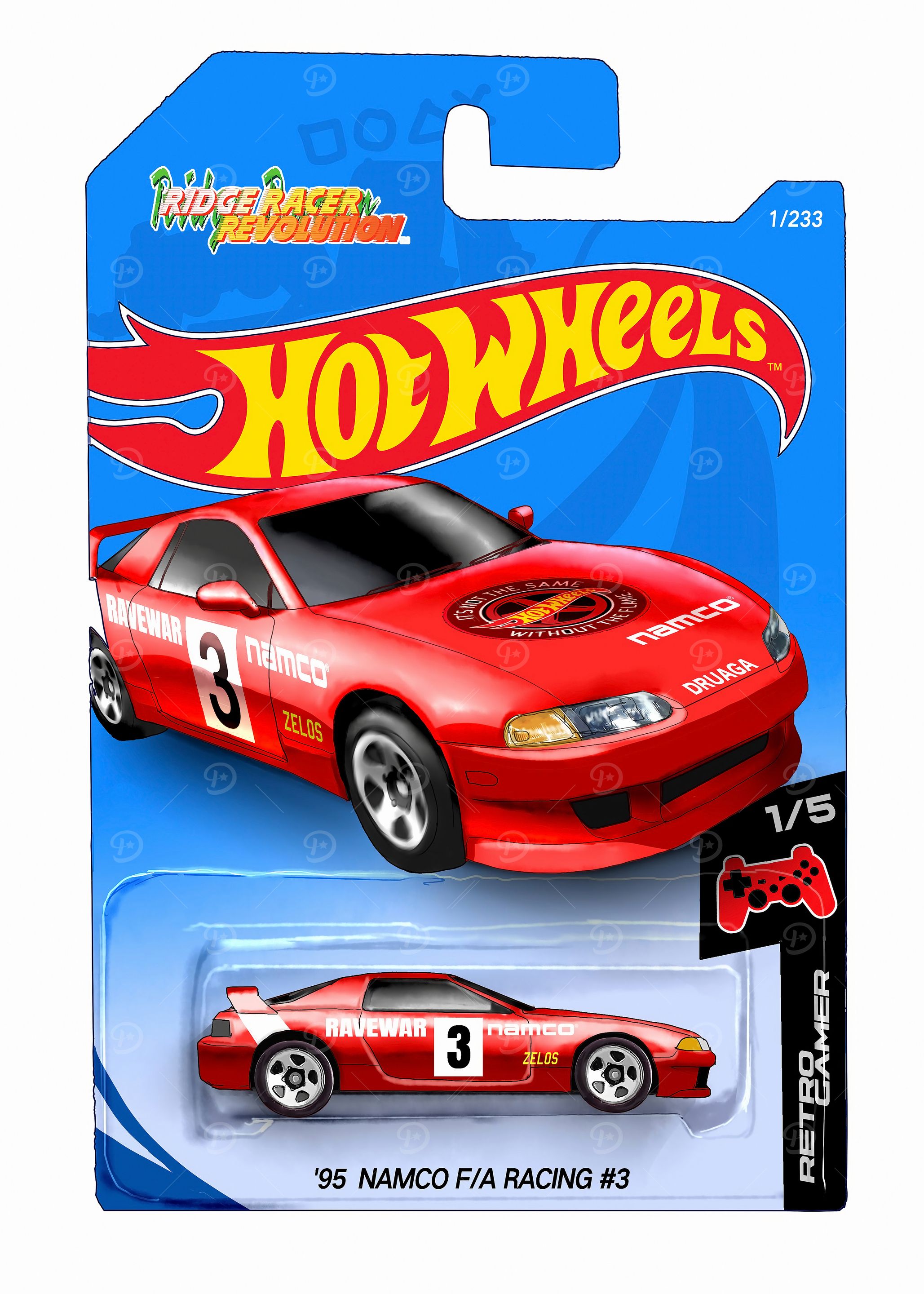 Hot Wheels '95 Namco F/A Racing #3