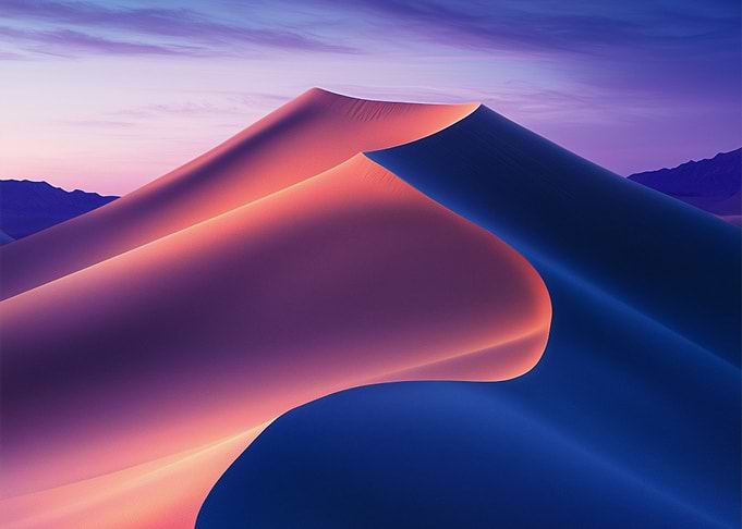 Desert Dunes at Sunset