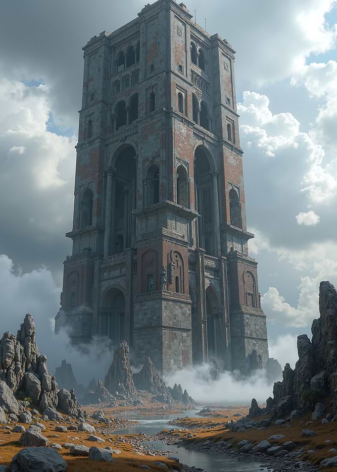 Majestic Tower Landscape