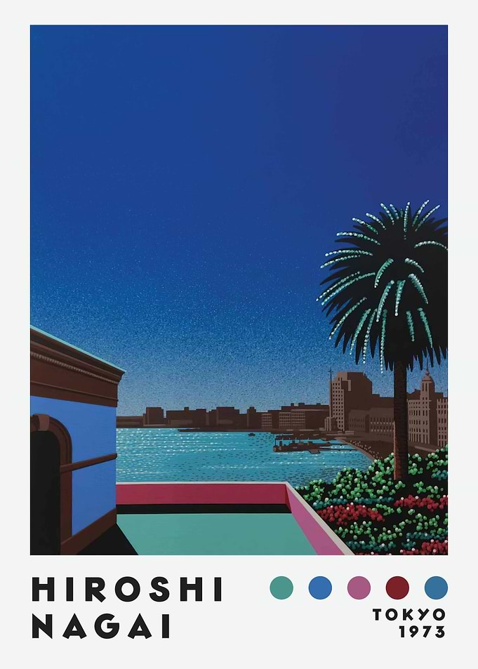 Hiroshi Nagai Tokyo 1973 Artwork