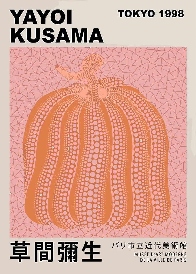 Yayoi Kusama Tokyo 1998 Pumpkin Art