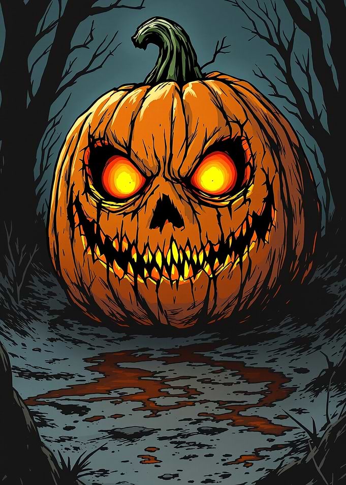 Handdrawn Pumpkin