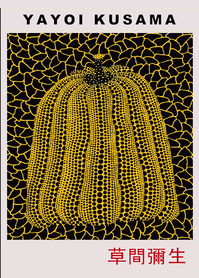 Yayoi Kusama Pumpkin Art
