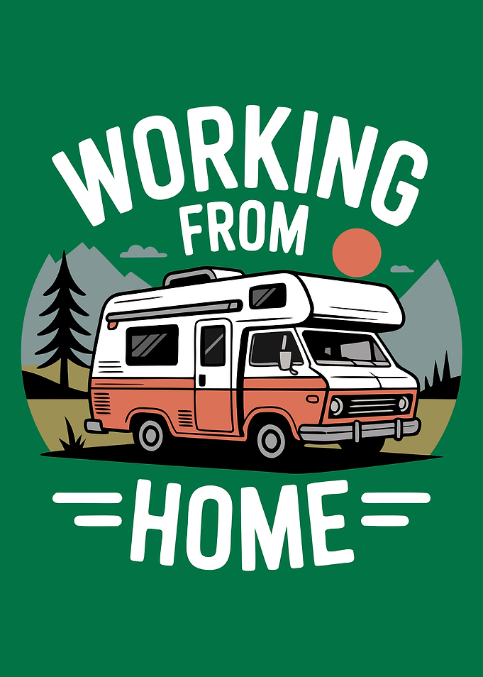 Working from Home Camping Car