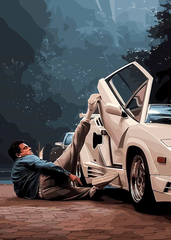 The Wolf of Wall Street movie art