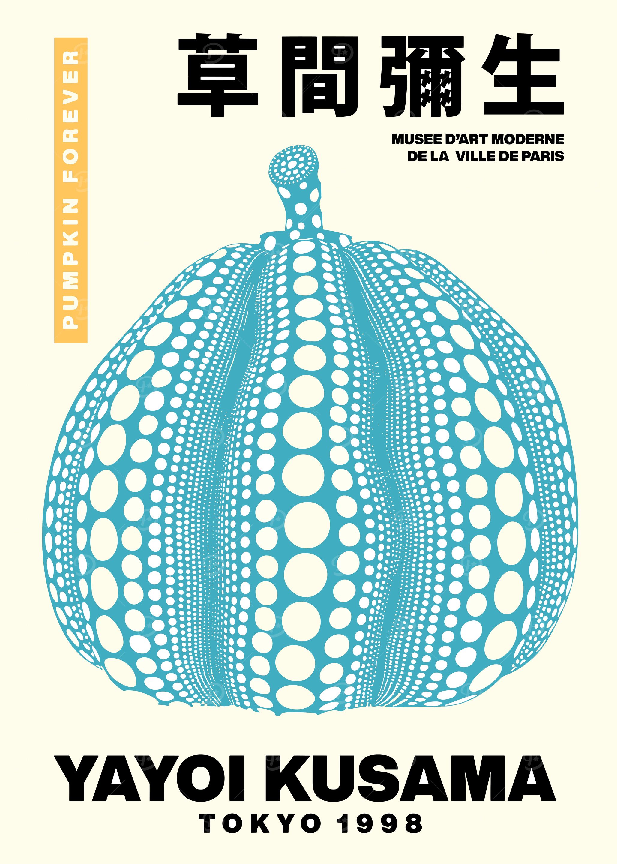 Yayoi Kusama Pumpkin Forever Art Print