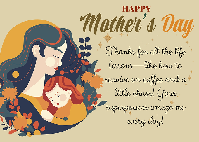 Happy Mother's Day Illustration