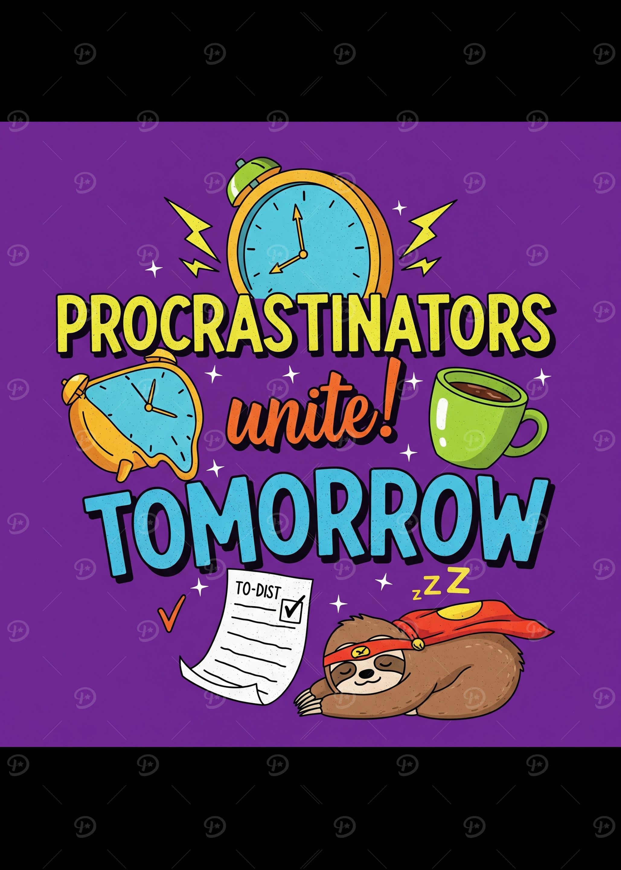 Procrastinators Unite! Tomorrow