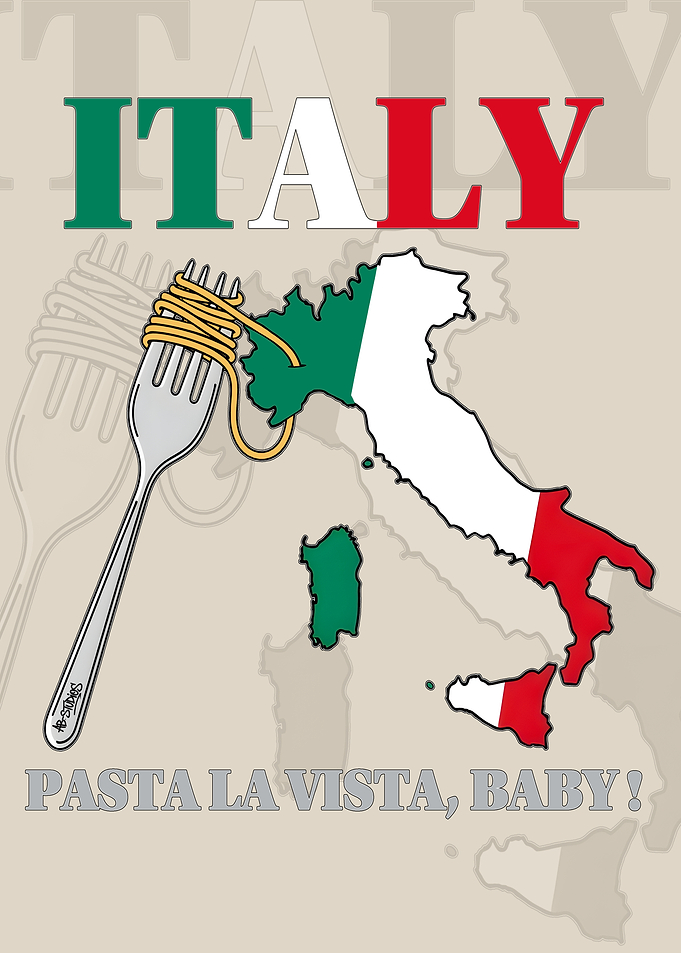 Italy Pasta La Vista Baby