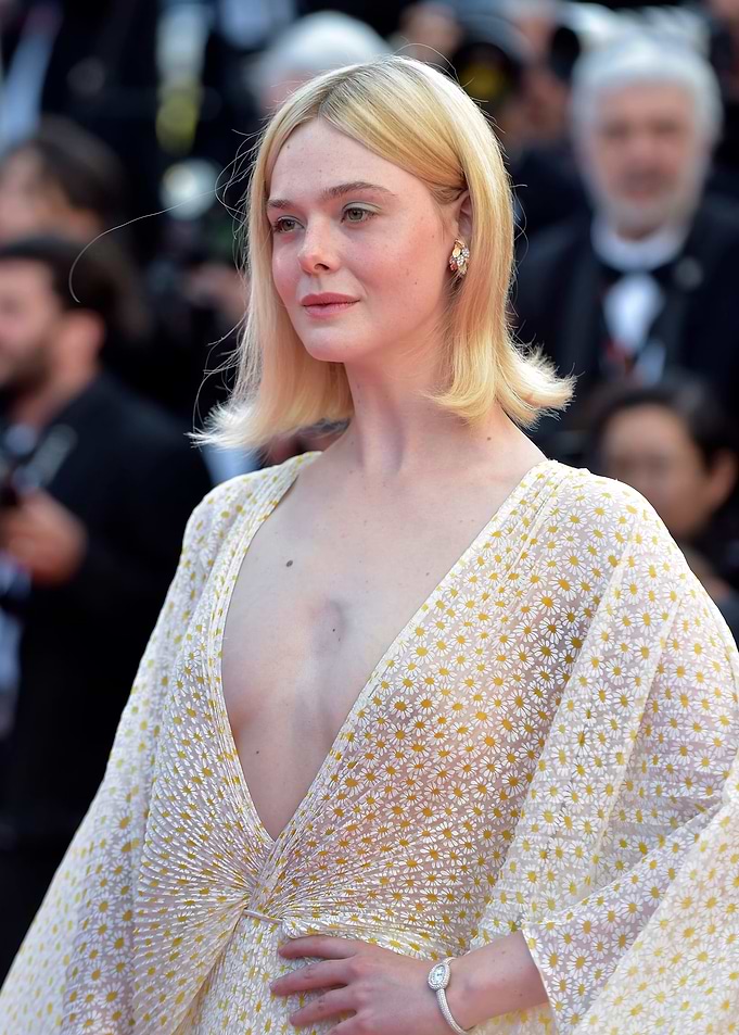 Elle Fanning at Cannes Film Festival
