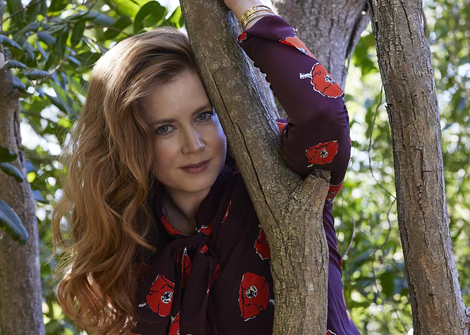 Amy Adams in Floral Dress