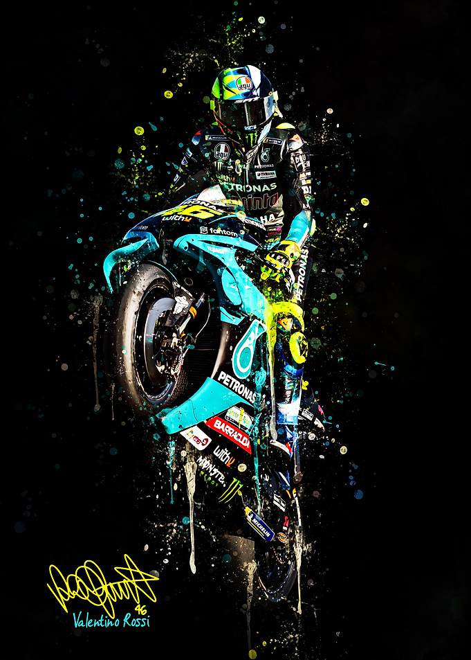 Valentino Rossi Motorcycle Racing