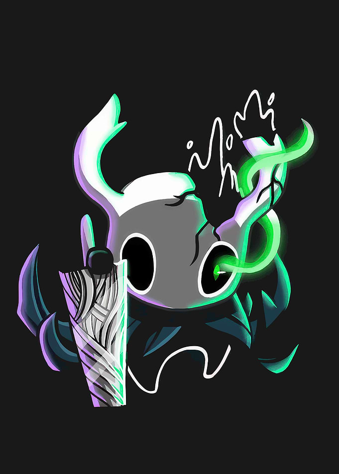Hollow Knight Digital Art
