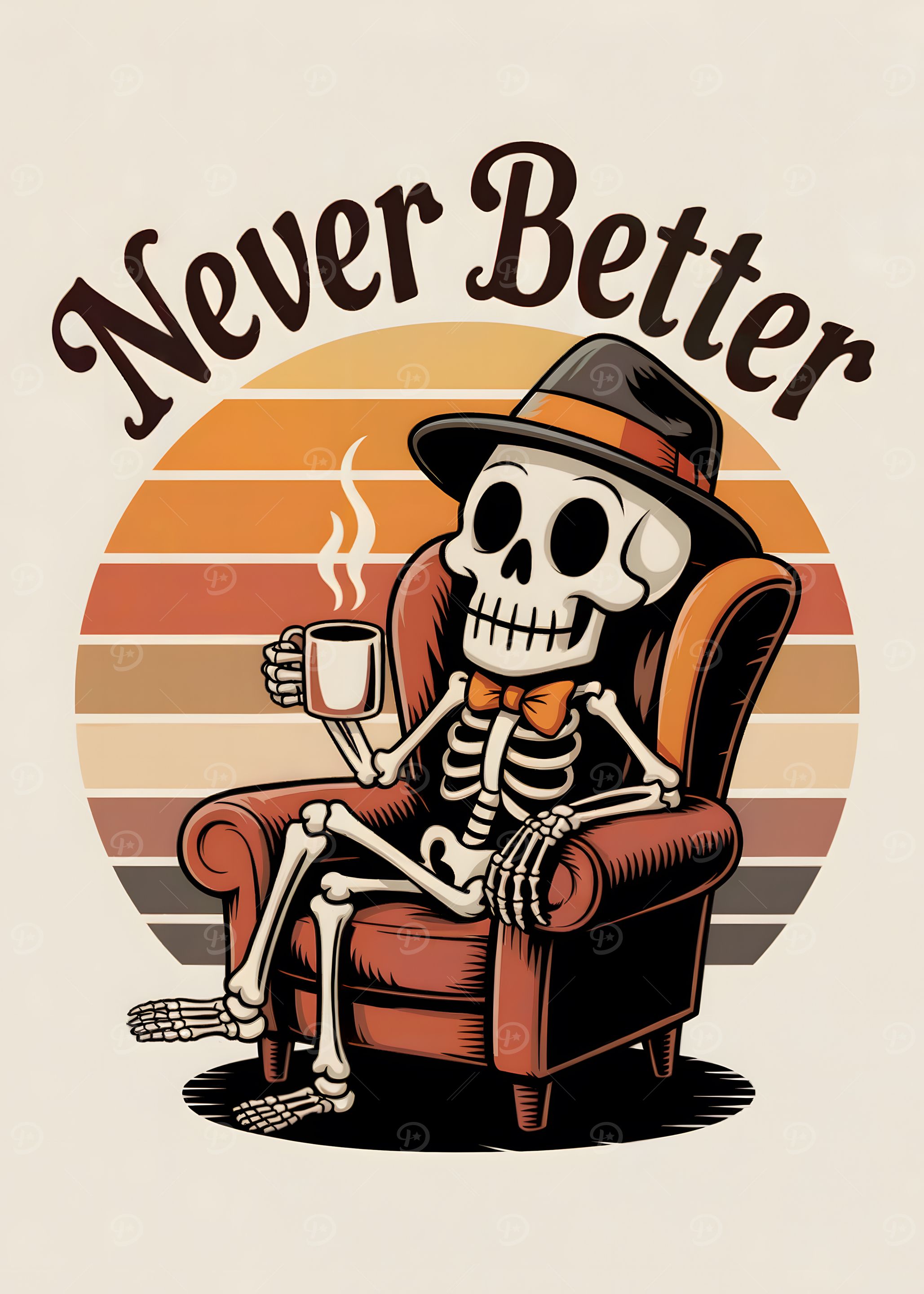 Never Better Skeleton Coffee