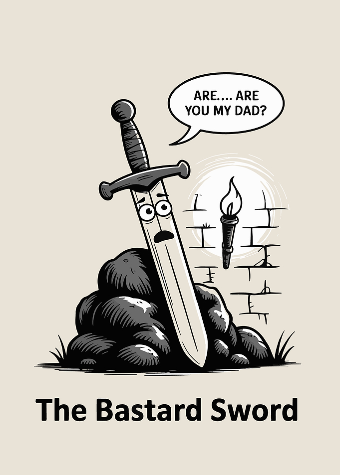 The Bastard Sword Cartoon