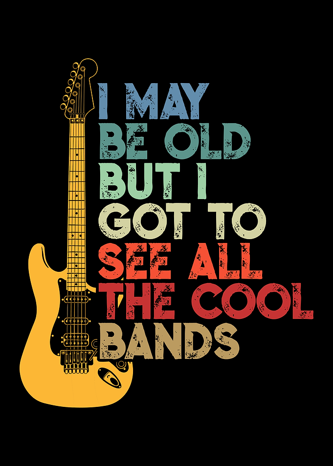 Old but I saw cool bands